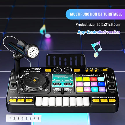 Kids DJ Mixer and Musical Keyboard Toy