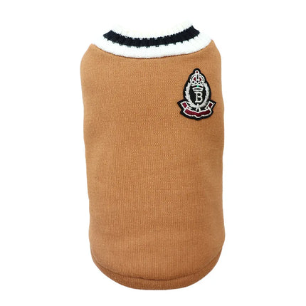 Solid Winter Pet Sweater