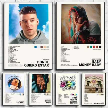 Latin Pop Music Poster