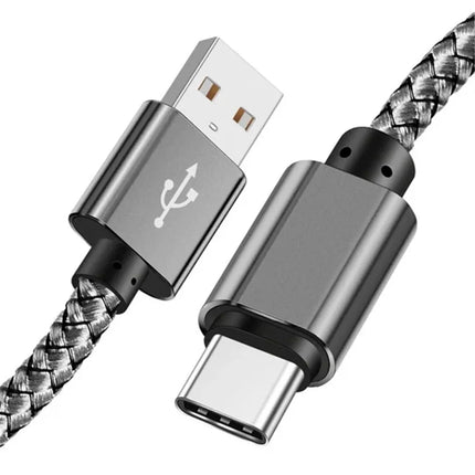 USB-A to USB-C Nylon Cable