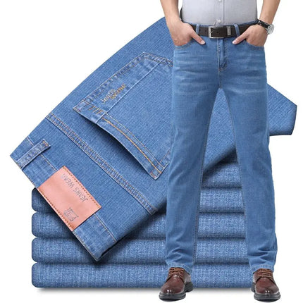 Men’s Lightweight Cotton Stretch Jeans