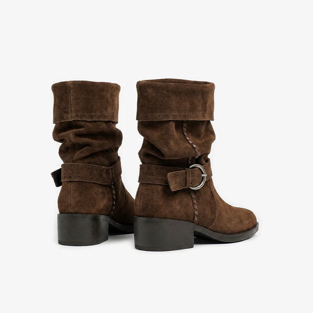 Women's Suede Western Boots