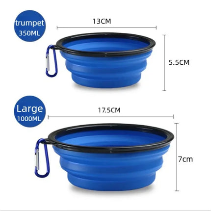 Portable Silicone Pet Bowl