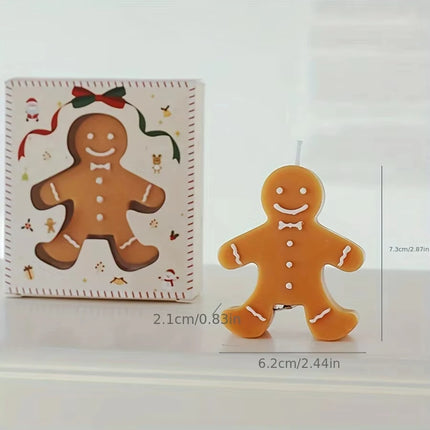 Gingerbread Man Scented Candle