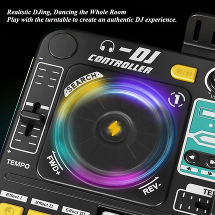 Kids DJ Mixer and Musical Keyboard Toy