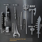Full set of weapons