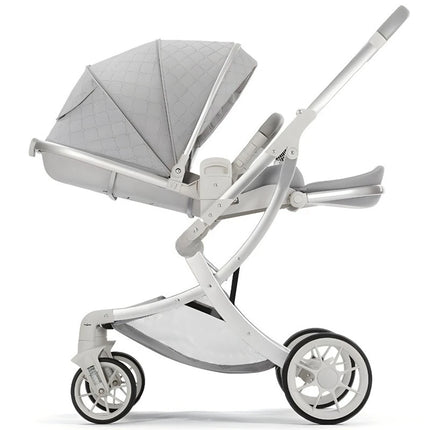 High-Landscape Reversible Baby Stroller