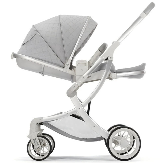 High-Landscape Reversible Baby Stroller