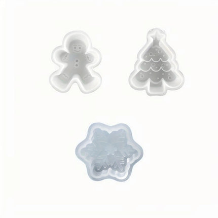 3-Piece Christmas Silicone Mold Set