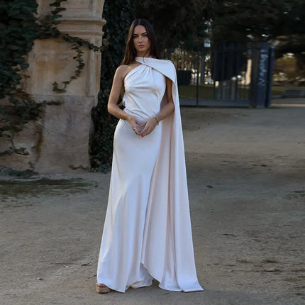Ribbon Halter Maxi Dress