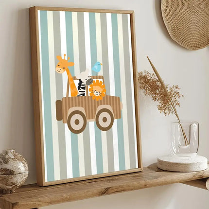 Cute Funny Animal Wall Stickers