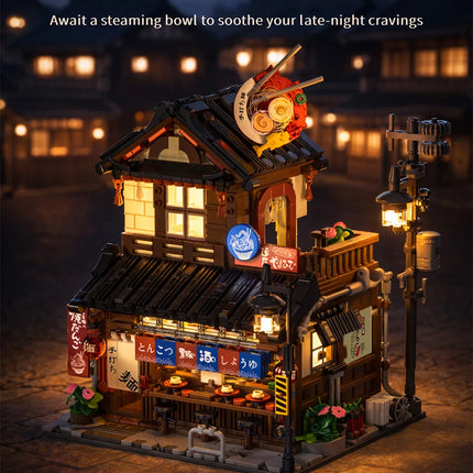 Japanese Ramen Shop Building Block Set