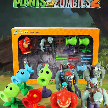 Zombie Game Character Toy Set