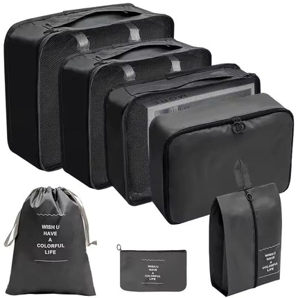 7-Piece Travel Packing Organizer Set
