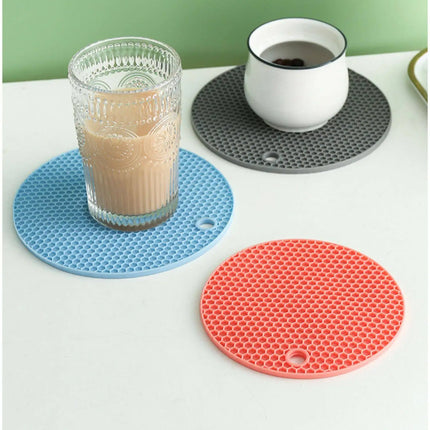 Honeycomb Silicone Trivet Mat