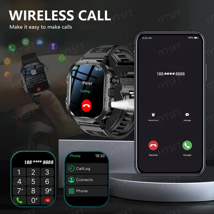 Military Sports Smartwatch