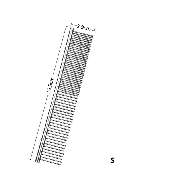 Stainless Steel Pet Grooming Comb