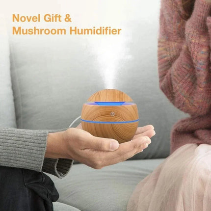 Mini Woodgrain Aroma Diffuser