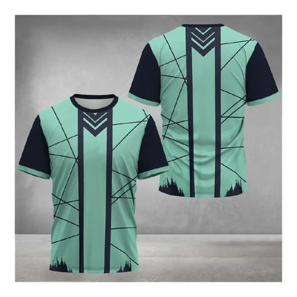Men's 3D Print Sports T-Shirt