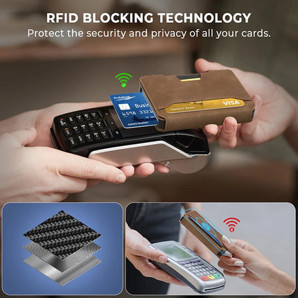 Pop-Up RFID Card Wallet