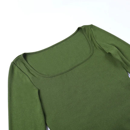 Women’s Square Neck Crop Top
