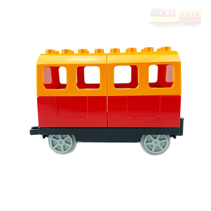 Large Building Block Train Set