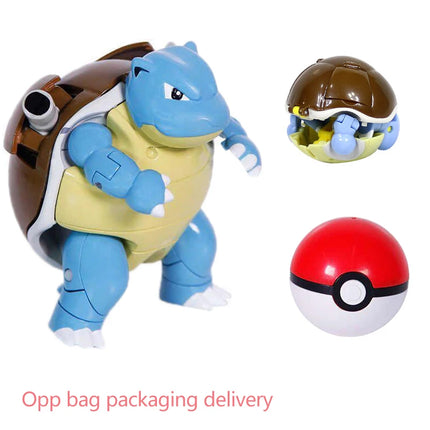 Transforming Pokeball Figure Toy