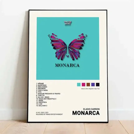 Latin Pop Music Poster
