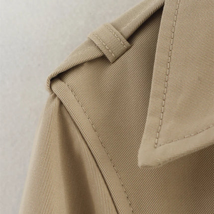 Women's Cropped Trench Jacket