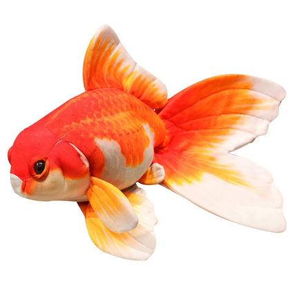 Lucky Koi Goldfish Plush Pillow