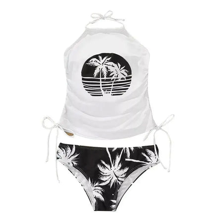 Contrast Mesh One Piece Swimsuit
