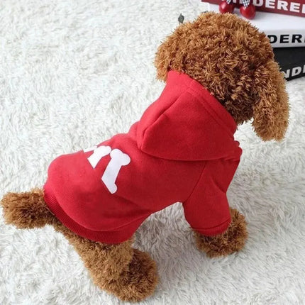 Warm Hooded Pet Sweater