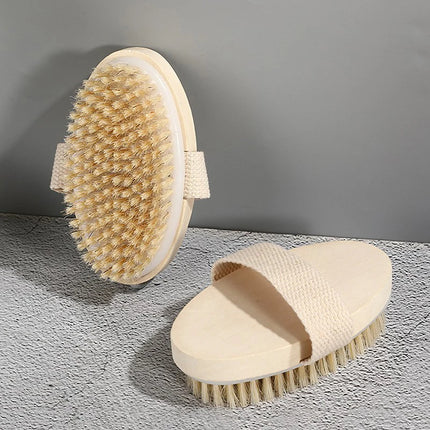 Natural Bristle Body Brush