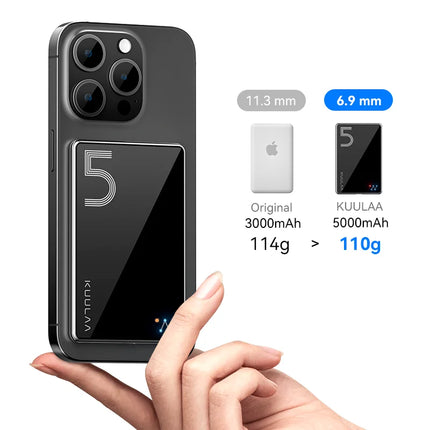 5000mAh Magnetic Wireless Power Bank