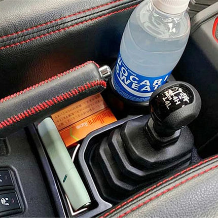 Car Gear Shift Storage Tray with Cup Holder
