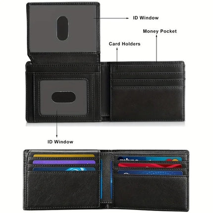 Slim RFID Leather Wallet