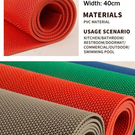 Waterproof Non-Slip PVC Floor Mat