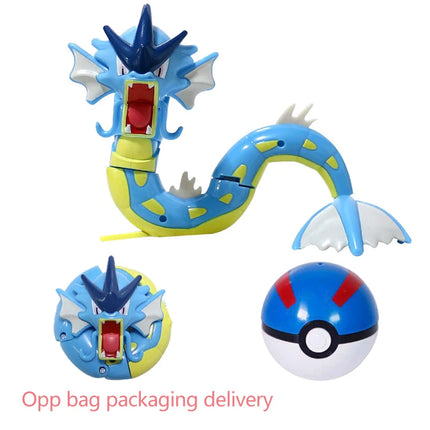Transforming Pokeball Figure Toy