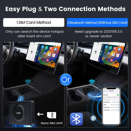 Wireless CarPlay Adapter for Tesla