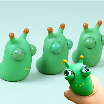 Green Worm Squeeze Toy