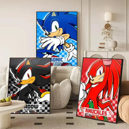 Sonic Anime Wall Poster
