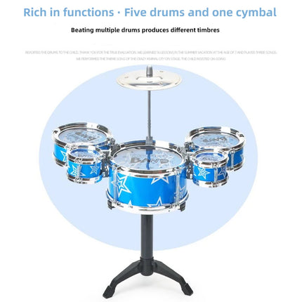 Kids' Beginner Jazz Drum Set