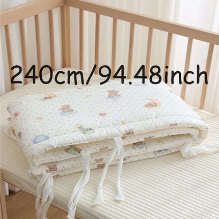 Cotton Baby Crib Bumper