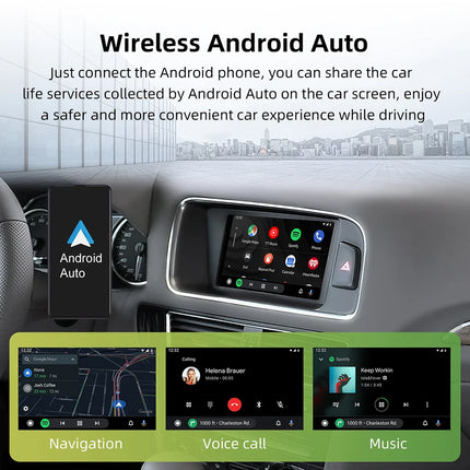 OEM Screen Upgrade Decoder Box for Audi A4, A5,Q5 2008-2018 6.5"/7" Screen, MMI 3G with CarPlay & Android Auto Retrofit Kit