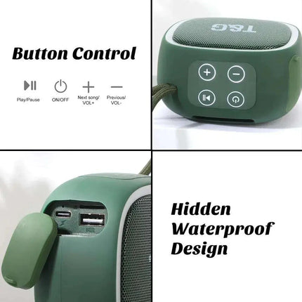 Portable Mini Bluetooth Speaker with FM Radio