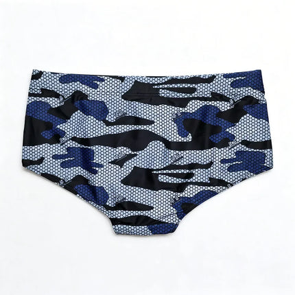 Men's Camouflage Print Swim Trunks