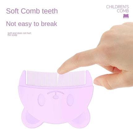 Baby Silicone Scalp Massage Brush Set