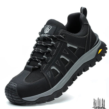 Men's Lightweight Breathable Steel Toe Safety Shoes