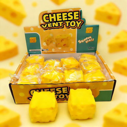 Cheese Squeeze Fidget Toy