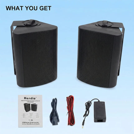 5.25-Inch Outdoor Bluetooth Speakers